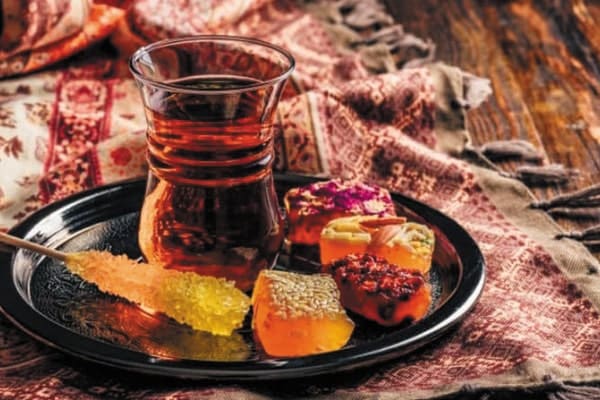 تصویر 3 از قیمت نبات زعفرانی با کیفیت ارزان + خرید عمده